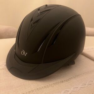 Ovation Black Equestrian Helmet